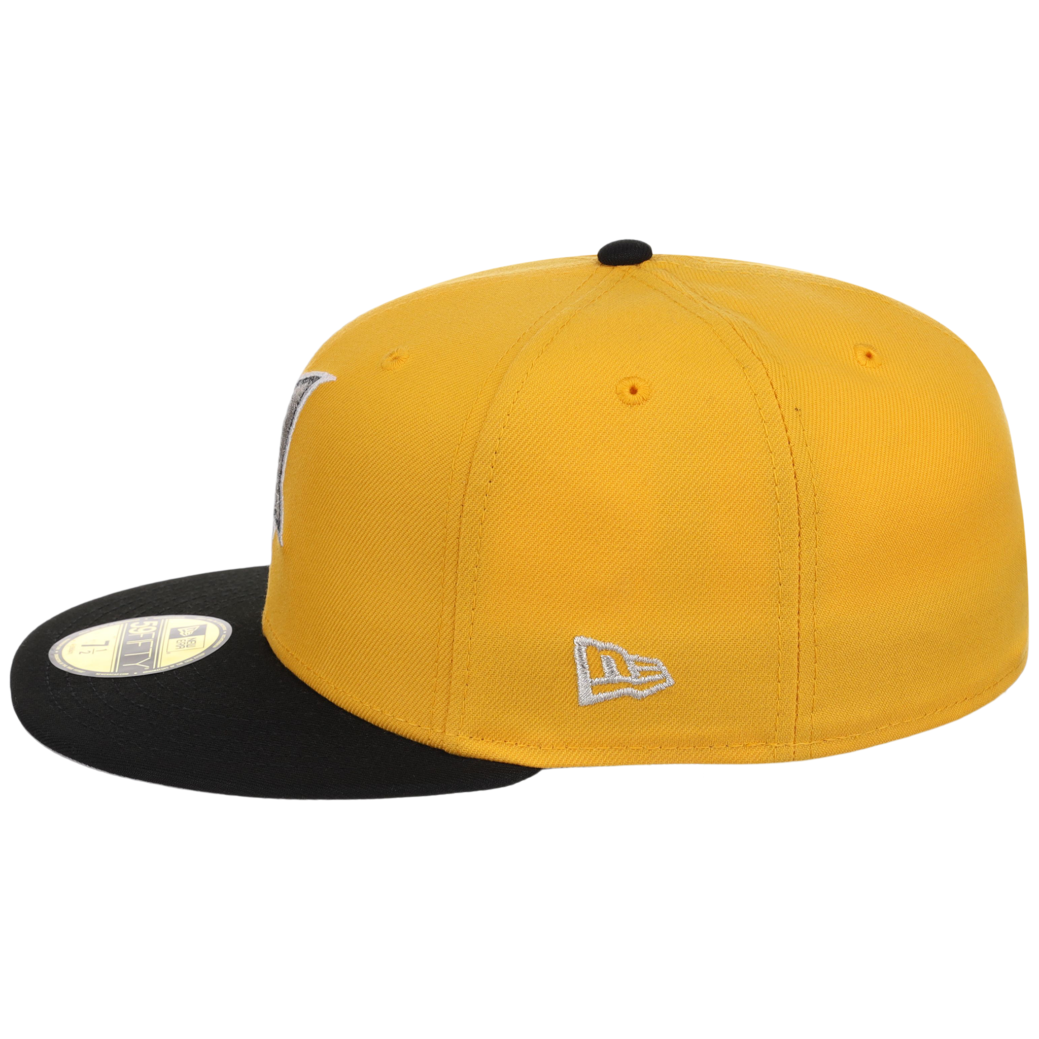 Cleveland Indians The Chamber New Era 59FIFTY - Golden Yellow/Black