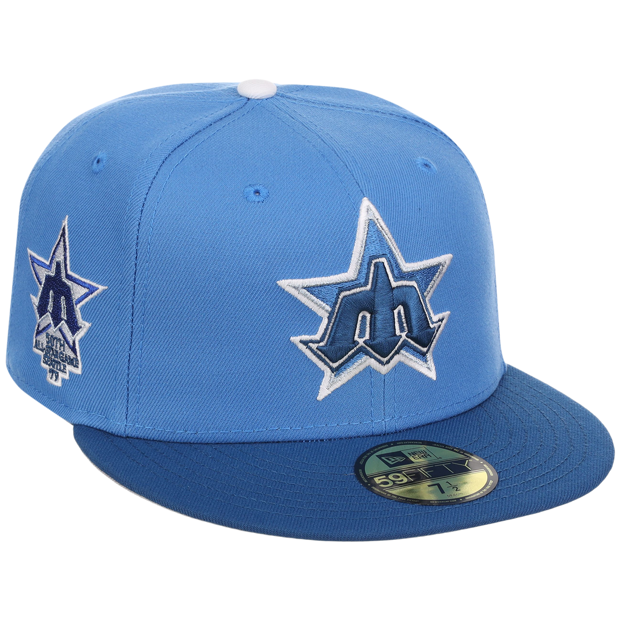 Seattle Mariners The Core Four & More New Era 59FIFTY - Air Force Blue