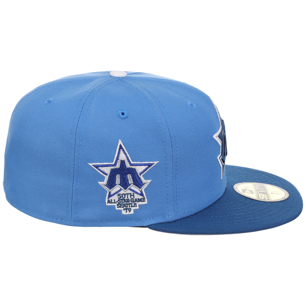 Seattle Mariners The Core Four & More New Era 59FIFTY - Air Force Blue