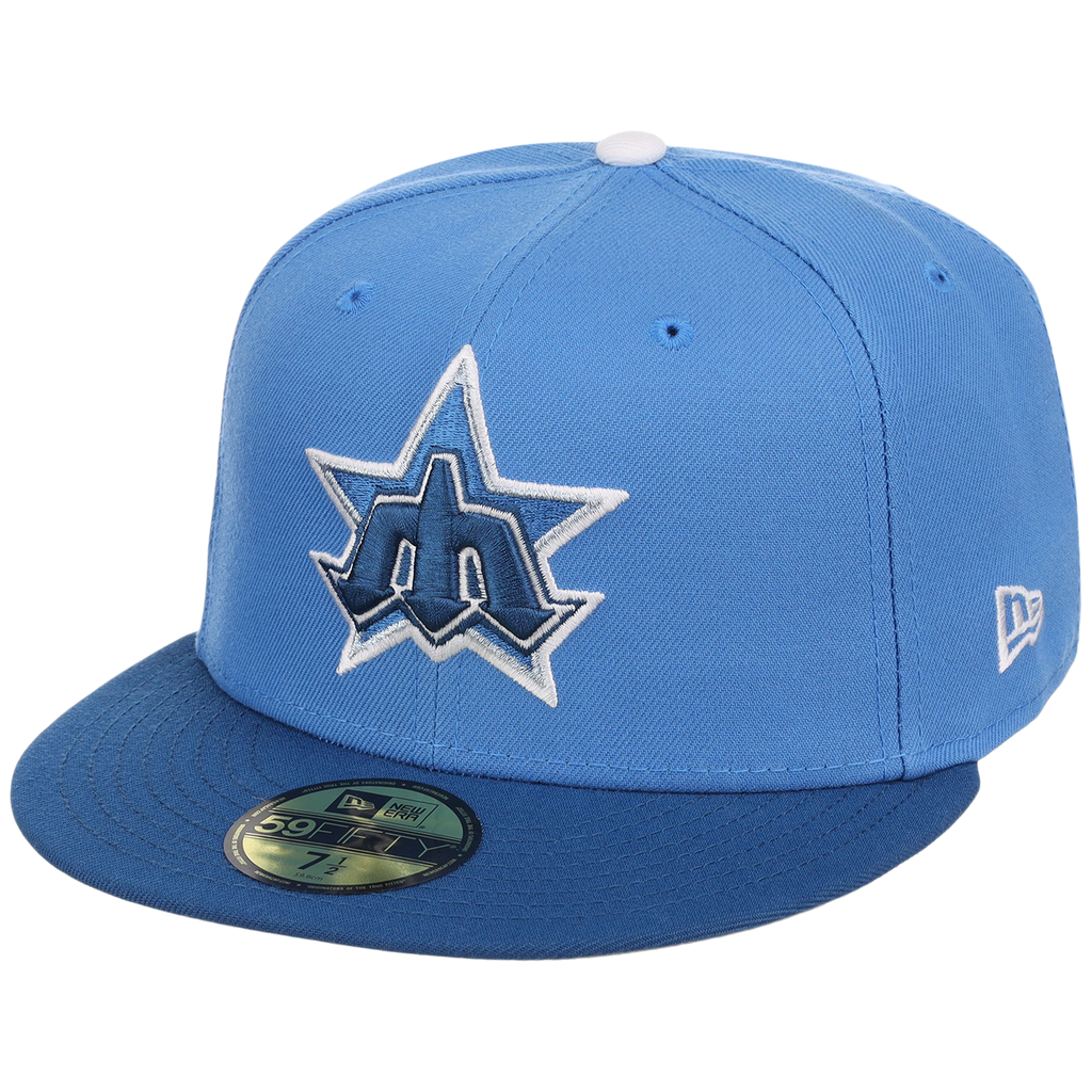 Seattle Mariners The Core Four & More New Era 59FIFTY - Air Force Blue