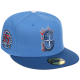 Seattle Mariners The Core Four & More New Era 59FIFTY - Air Force Blue 'S'