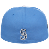 Seattle Mariners The Core Four & More New Era 59FIFTY - Air Force Blue 'S'
