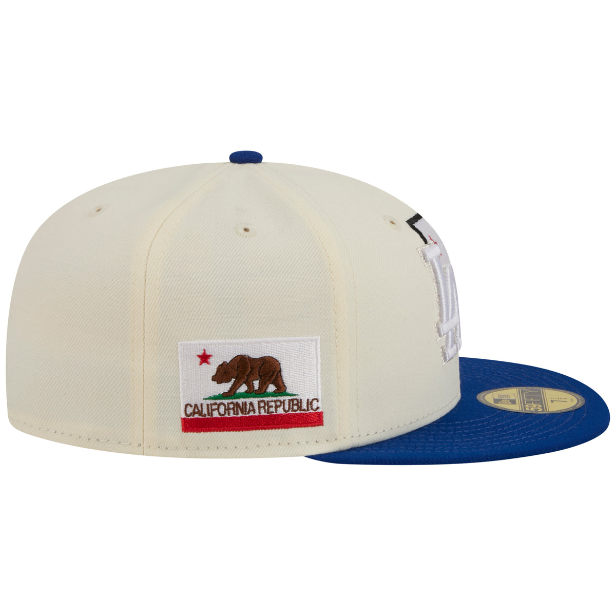 Los Angeles Dodgers Los Angeles Crown the City - Expansion Pack 2.0 - State Flag Fill  - Chrome/Royal