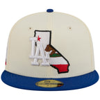Los Angeles Dodgers Los Angeles Crown the City - Expansion Pack 2.0 - State Flag Fill  - Chrome/Royal