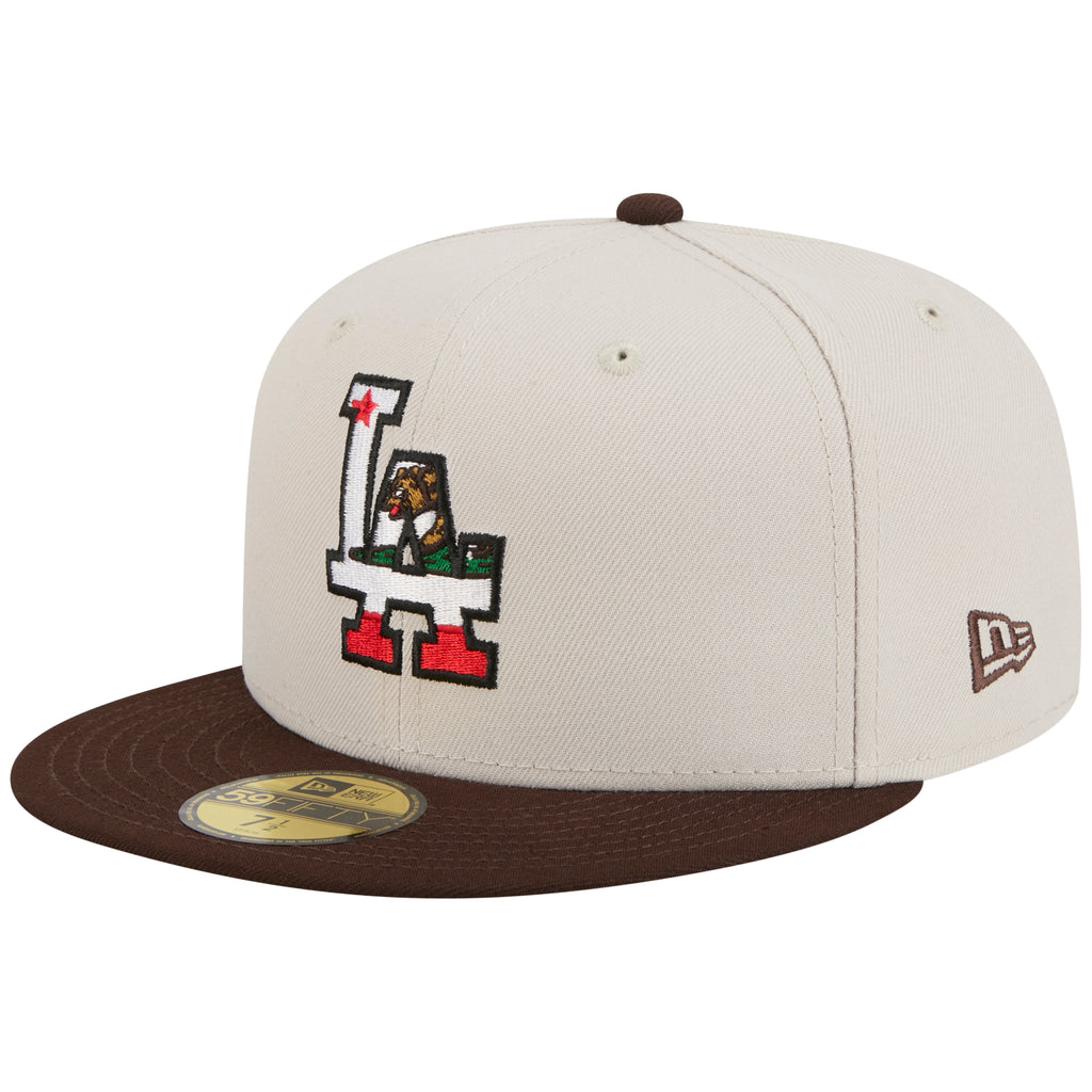 Los Angeles Dodgers Los Angeles Crown the City - Expansion Pack 2.0 - Flag Fill  - Stone/Dark Brown