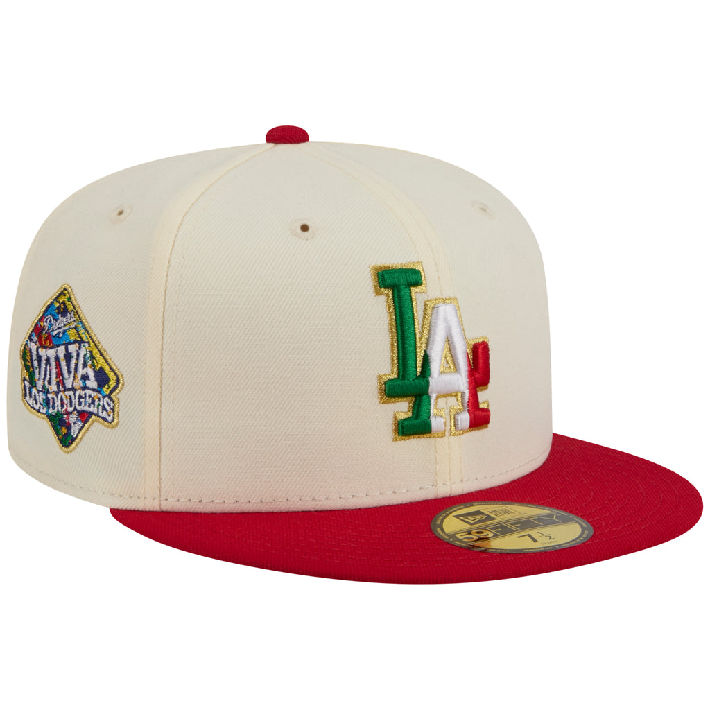 Los Angeles Dodgers Los Angeles Crown the City - Expansion Pack 2.0 - MX Flag Fill  - Chrome/Red