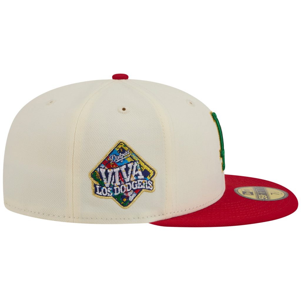 Los Angeles Dodgers Los Angeles Crown the City - Expansion Pack 2.0 - MX Flag Fill  - Chrome/Red