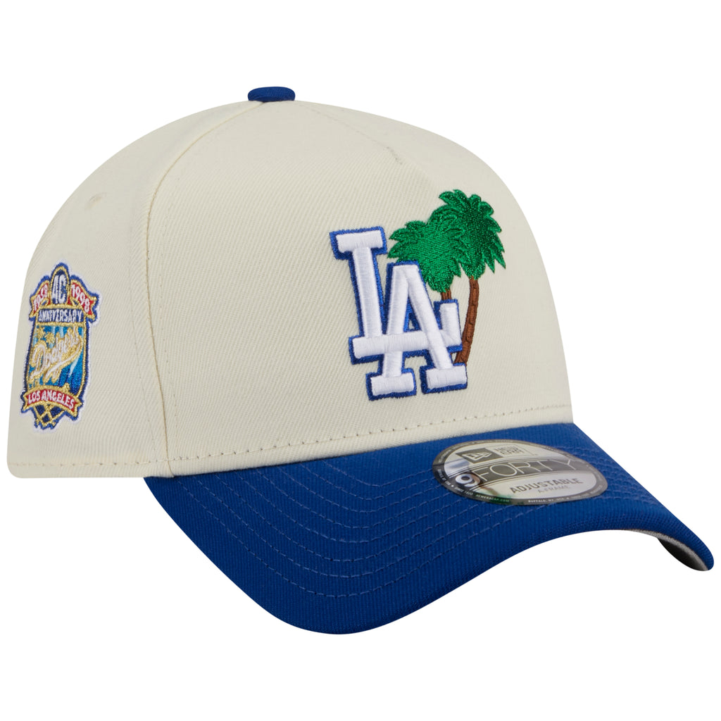 Los Angeles Dodgers Los Angeles Crown the City - Palm - Chrome/Royal New Era 9FORTY