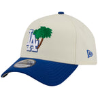 Los Angeles Dodgers Los Angeles Crown the City - Palm - Chrome/Royal New Era 9FORTY