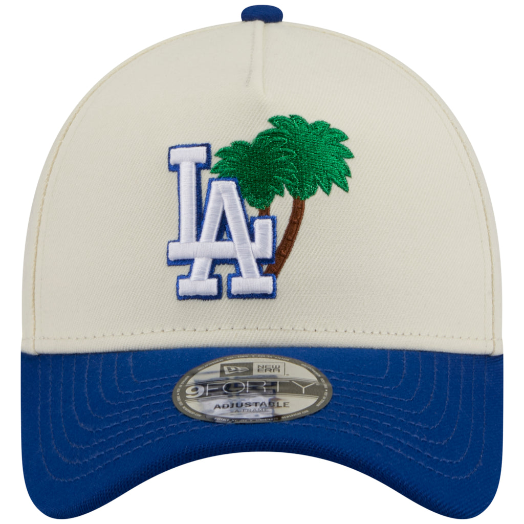 Los Angeles Dodgers Los Angeles Crown the City - Palm - Chrome/Royal New Era 9FORTY