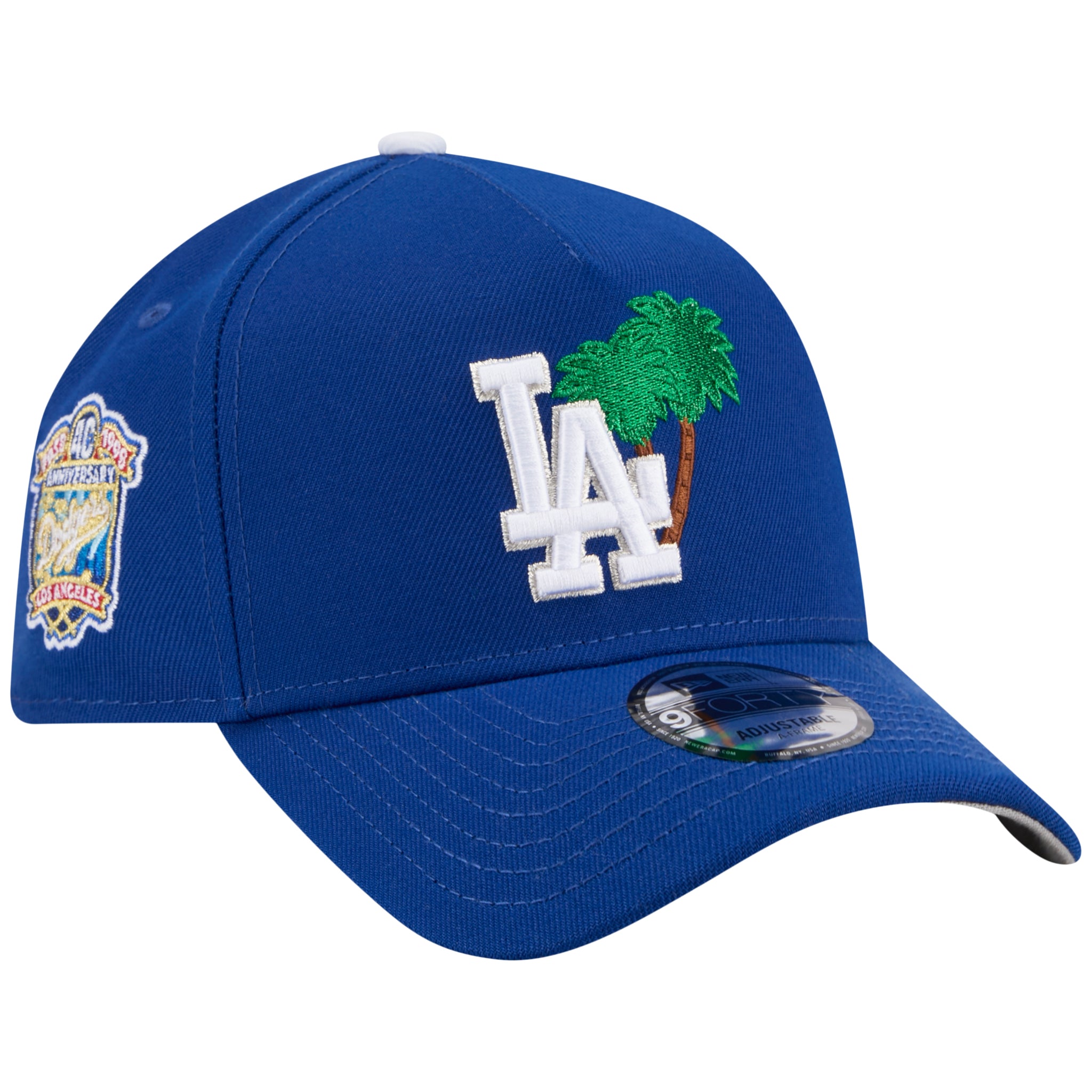Los Angeles Dodgers Los Angeles Crown the City - Palm - Black/Black New Era 9FORTY