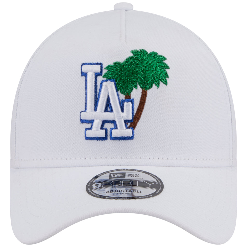 Los Angeles Dodgers Los Angeles Crown the City - Palm - White/White New Era 9FORTY