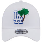 Los Angeles Dodgers Los Angeles Crown the City - Palm - White/White New Era 9FORTY