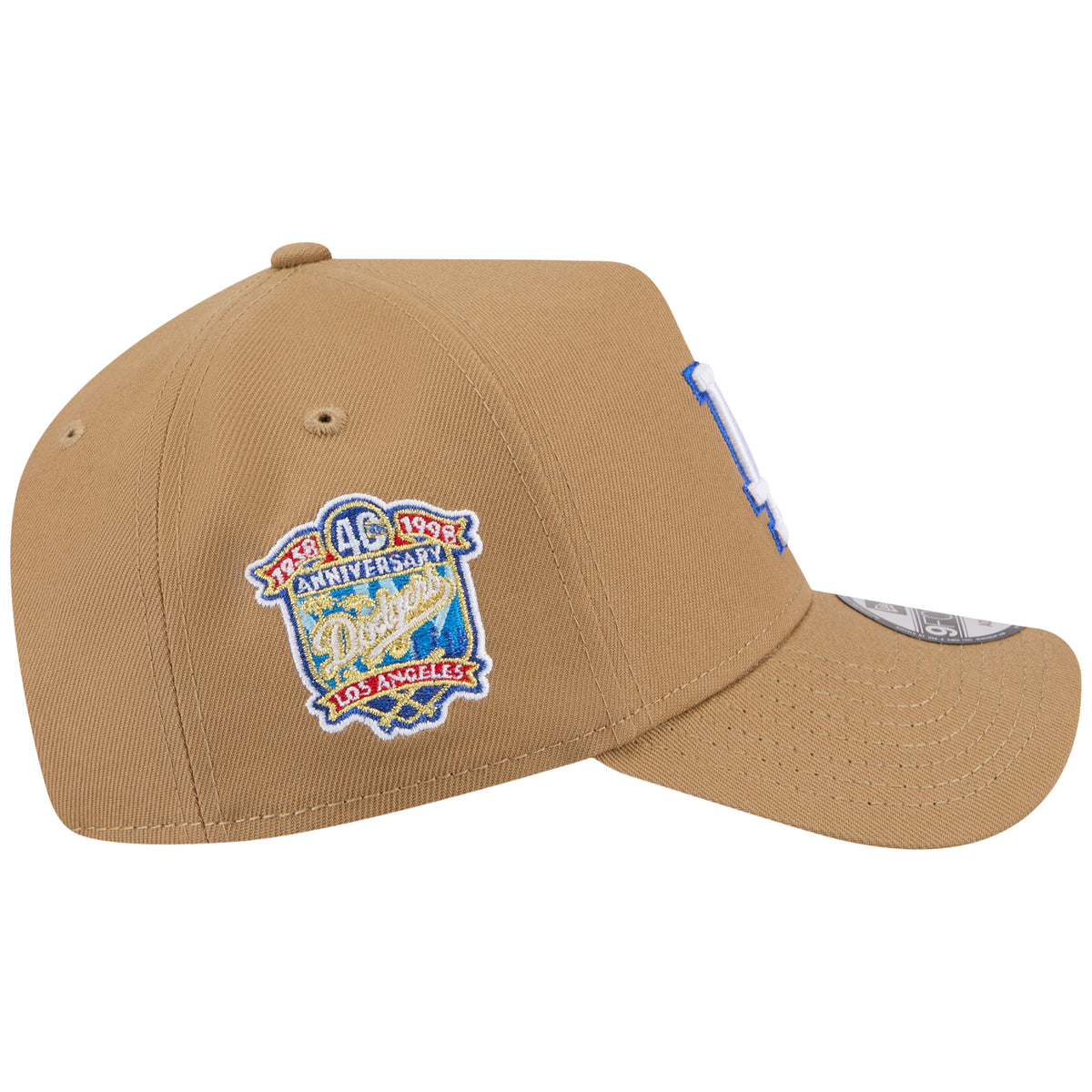 Los Angeles Dodgers Los Angeles Crown the City - Palm - Khaki/Khaki New Era 9FORTY