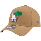 Los Angeles Dodgers Los Angeles Crown the City - Palm - Khaki/Khaki New Era 9FORTY