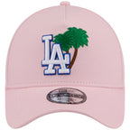 Los Angeles Dodgers Los Angeles Crown the City - Palm - Pink/Pink New Era 9FORTY