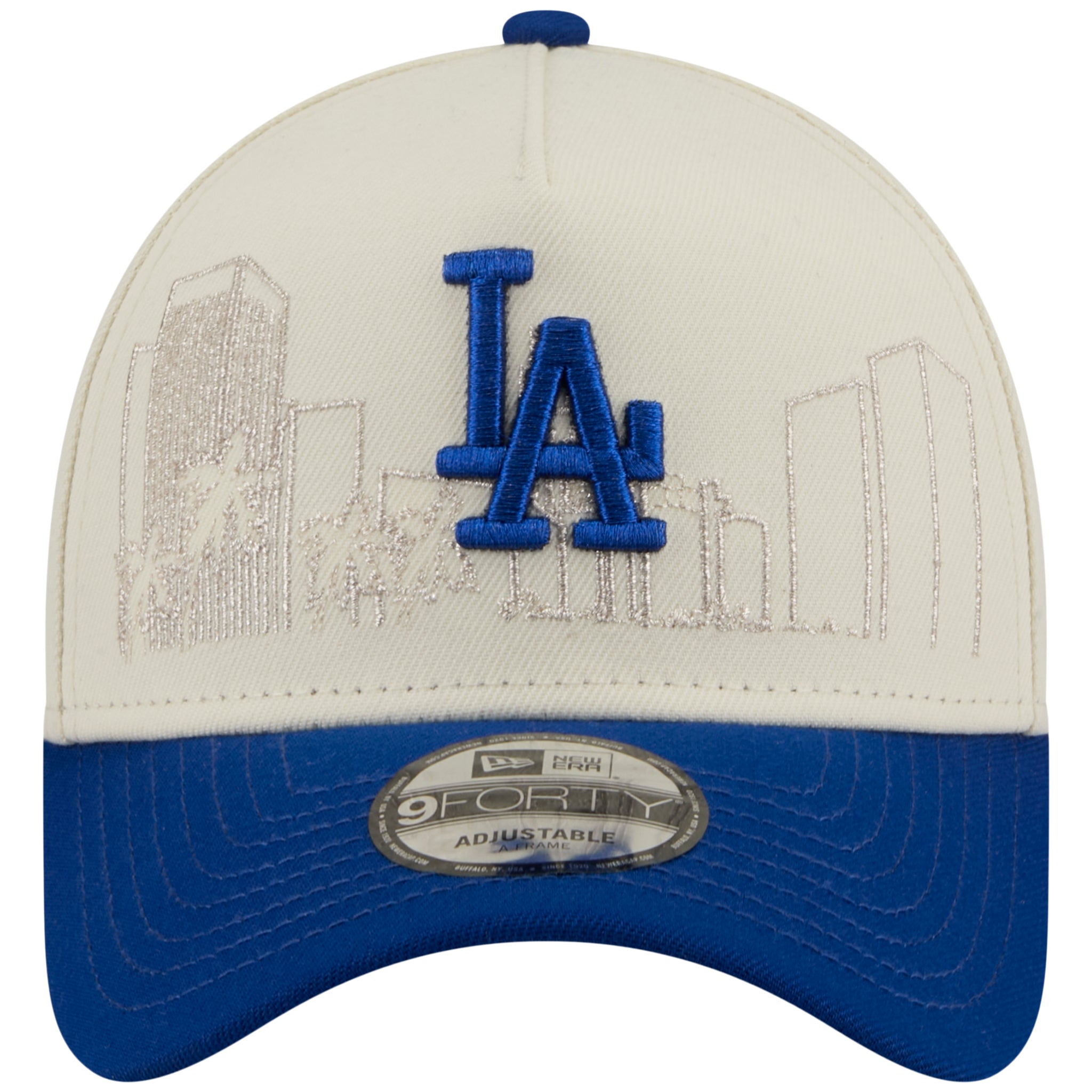 Los Angeles Dodgers Los Angeles Crown the City - Skyline - Chrome/Royal New Era 9FORTY