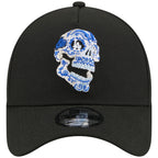 Los Angeles Dodgers Los Angeles Crown the City - Sugar Skull - Black/Black New Era 9FORTY