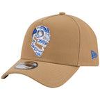 Los Angeles Dodgers Los Angeles Crown the City - Sugar Skull - Khaki/Khaki New Era 9FORTY