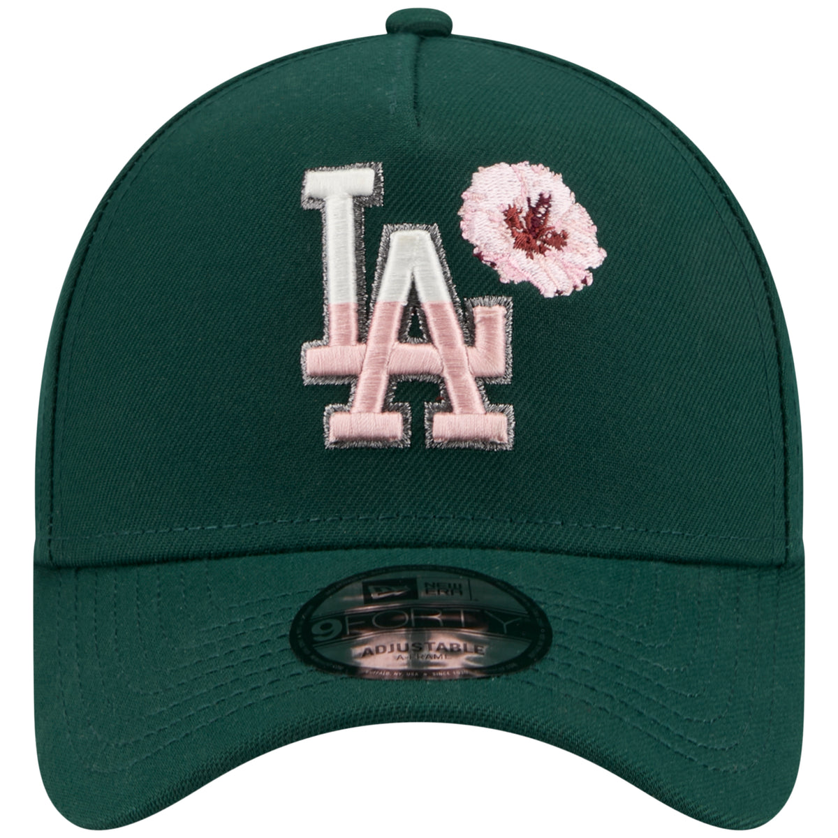 Los Angeles Dodgers Los Angeles Crown the City - Blossom - Dark Green/Dark Green New Era 9FORTY