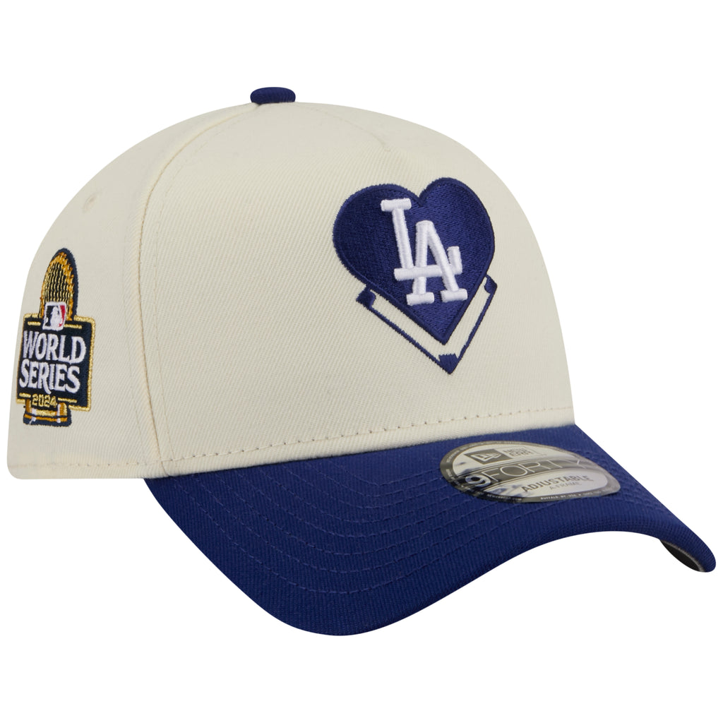 Los Angeles Dodgers Los Angeles Crown the City - LA Heart - Chrome/Royal New Era 9FORTY