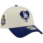 Los Angeles Dodgers Los Angeles Crown the City - LA Heart - Chrome/Royal New Era 9FORTY