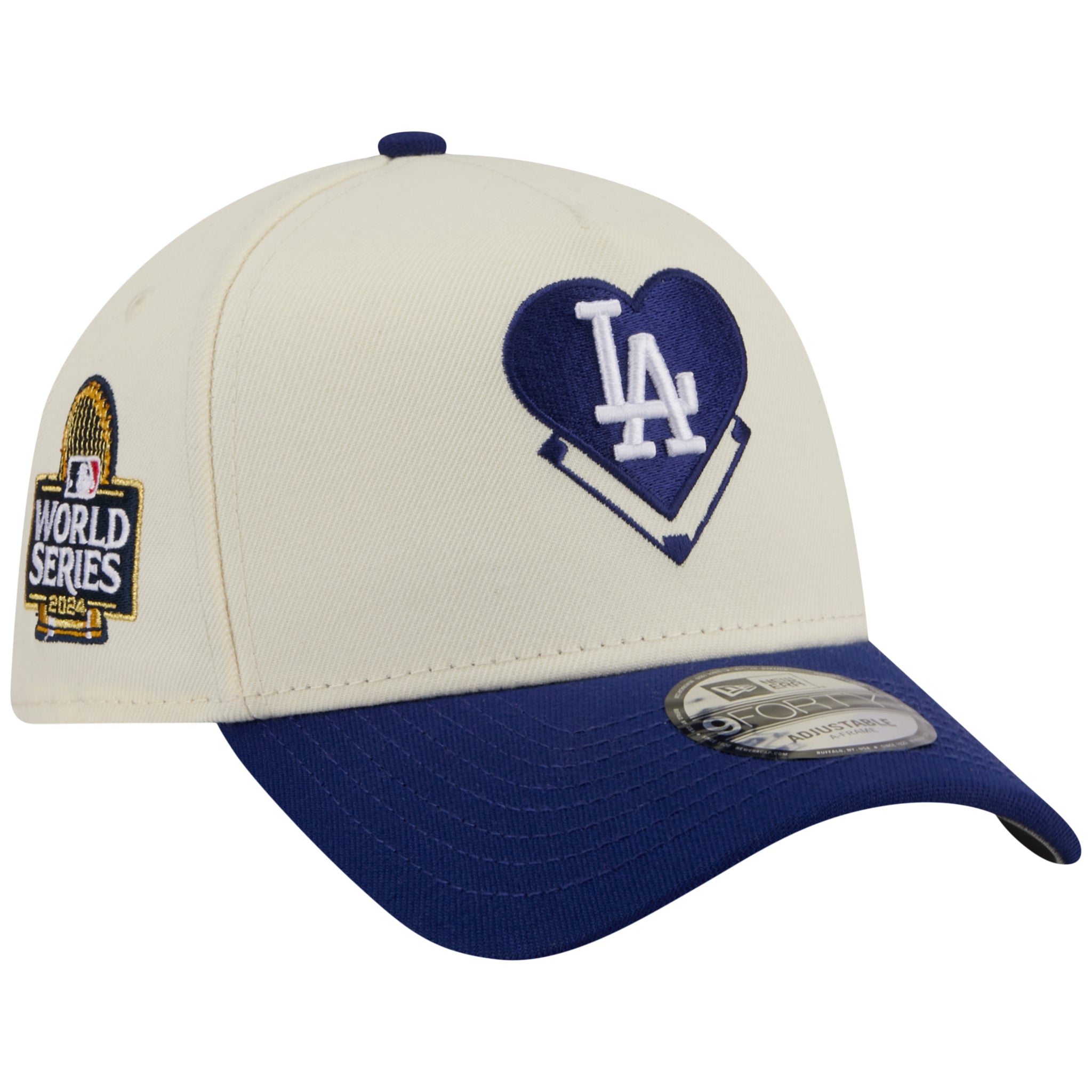 Los Angeles Dodgers Los Angeles Crown the City - LA Heart - Chrome/Royal New Era 9FORTY