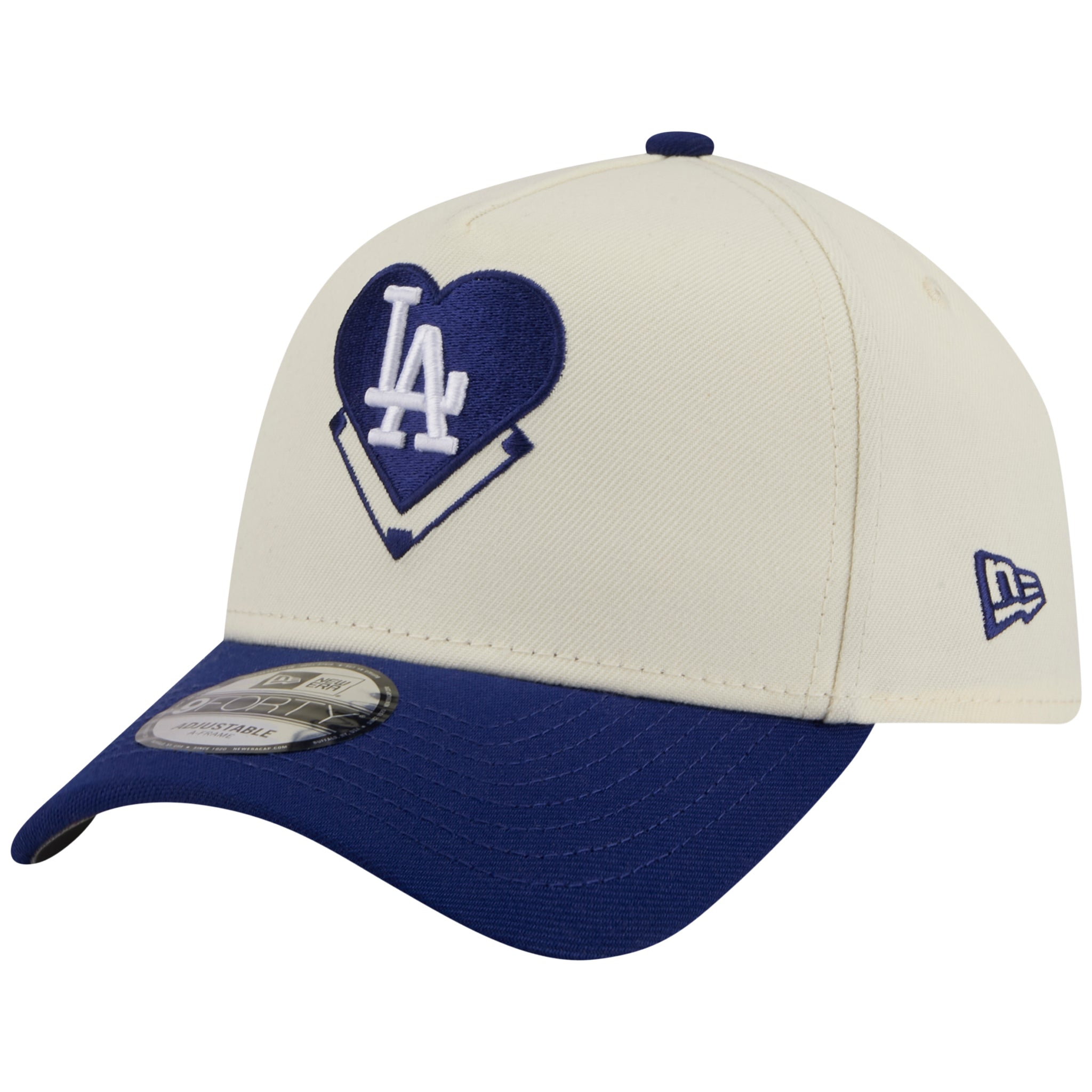 Los Angeles Dodgers Los Angeles Crown the City - LA Heart - Chrome/Royal New Era 9FORTY