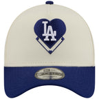 Los Angeles Dodgers Los Angeles Crown the City - LA Heart - Chrome/Royal New Era 9FORTY