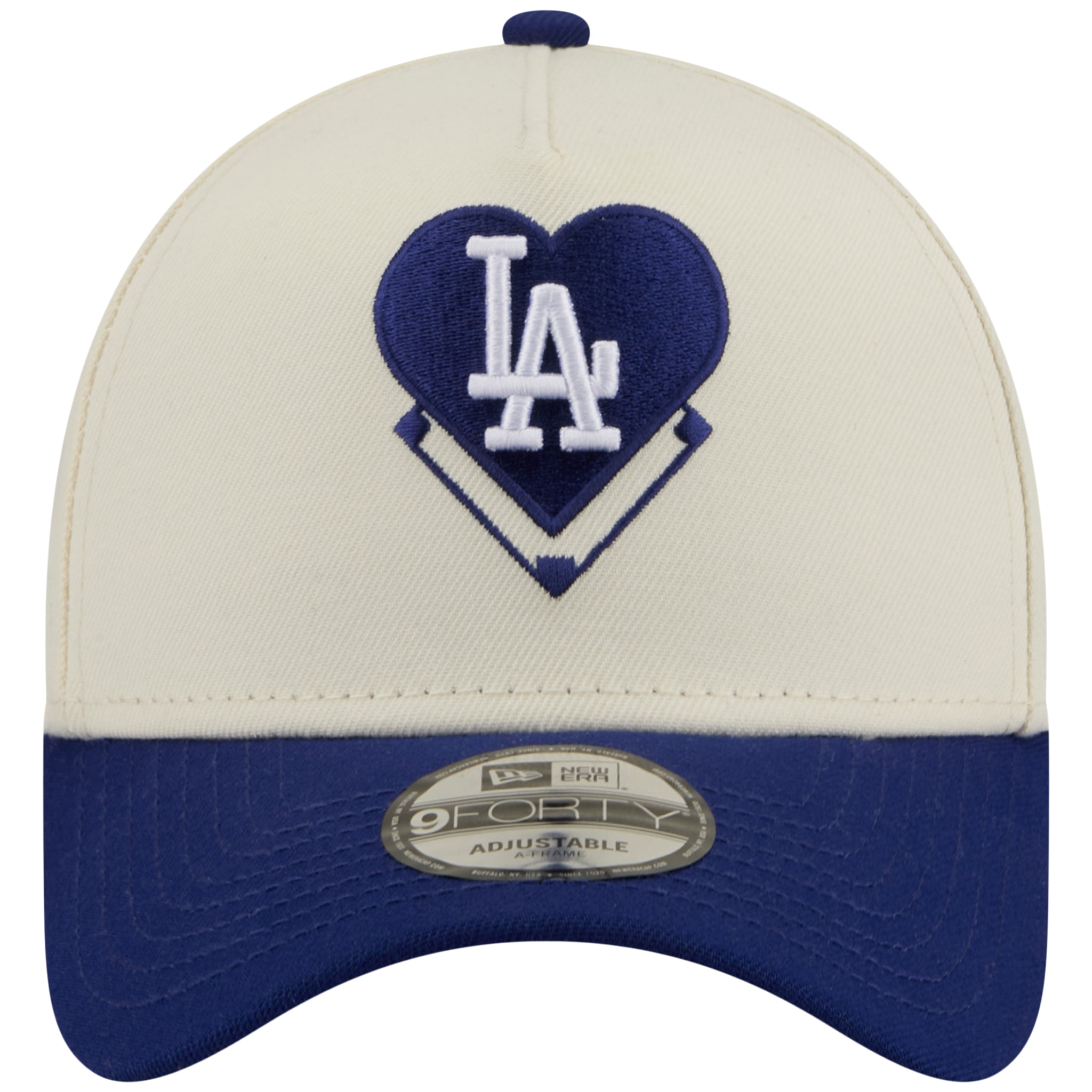 Los Angeles Dodgers Los Angeles Crown the City - LA Heart - Chrome/Royal New Era 9FORTY