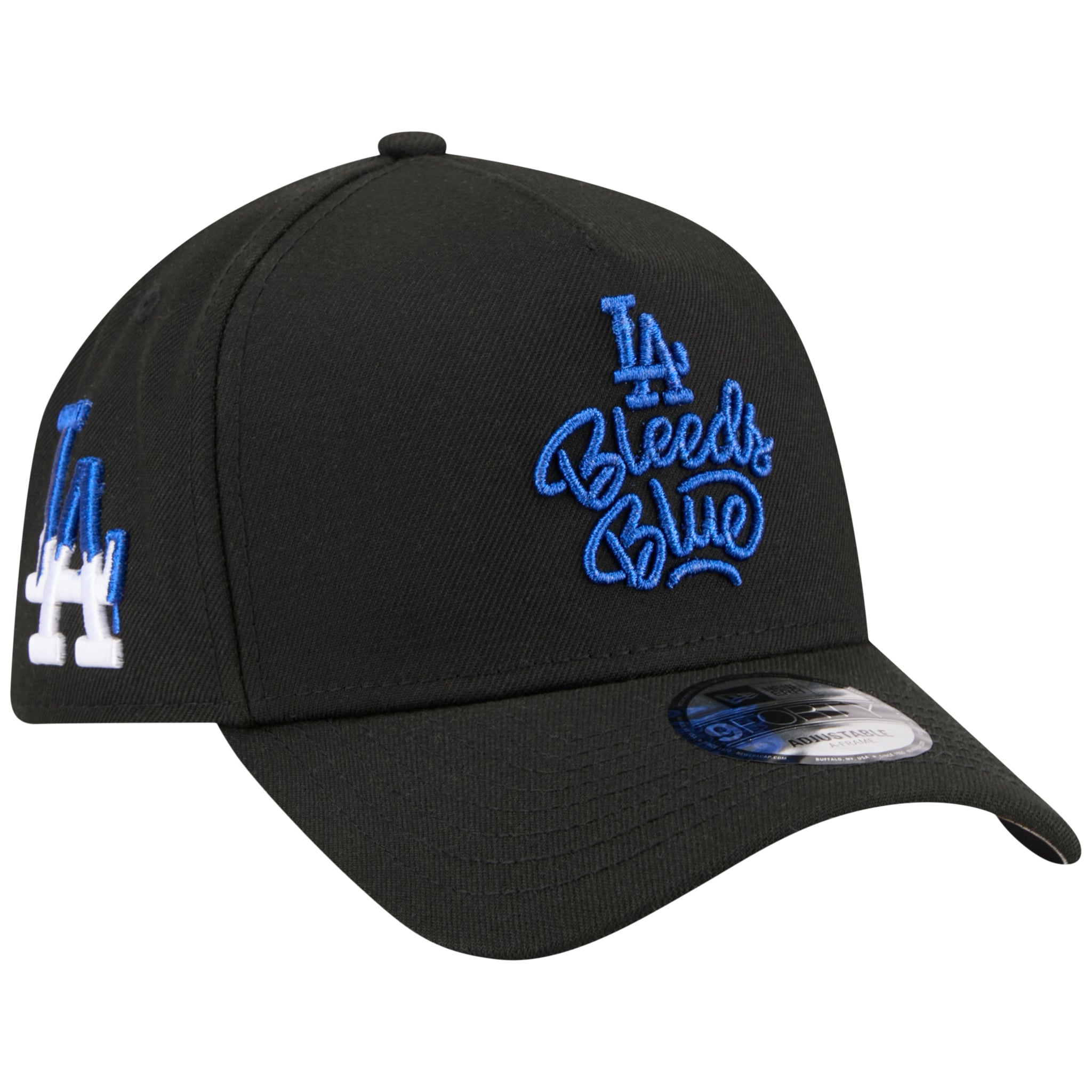Los Angeles Dodgers Los Angeles Crown the City - Bleed Blue - Black/Black New Era 9FORTY