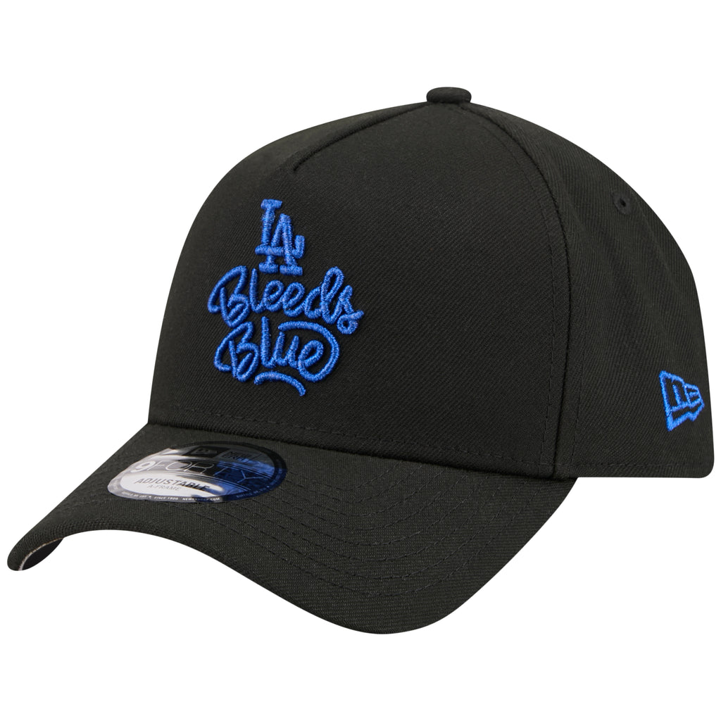 Los Angeles Dodgers Los Angeles Crown the City - Bleed Blue - Black/Black New Era 9FORTY