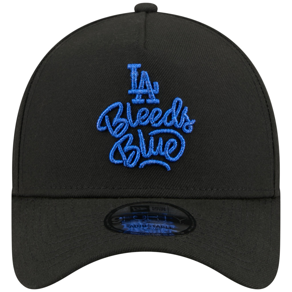 Los Angeles Dodgers Los Angeles Crown the City - Bleed Blue - Black/Black New Era 9FORTY