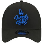 Los Angeles Dodgers Los Angeles Crown the City - Bleed Blue - Black/Black New Era 9FORTY