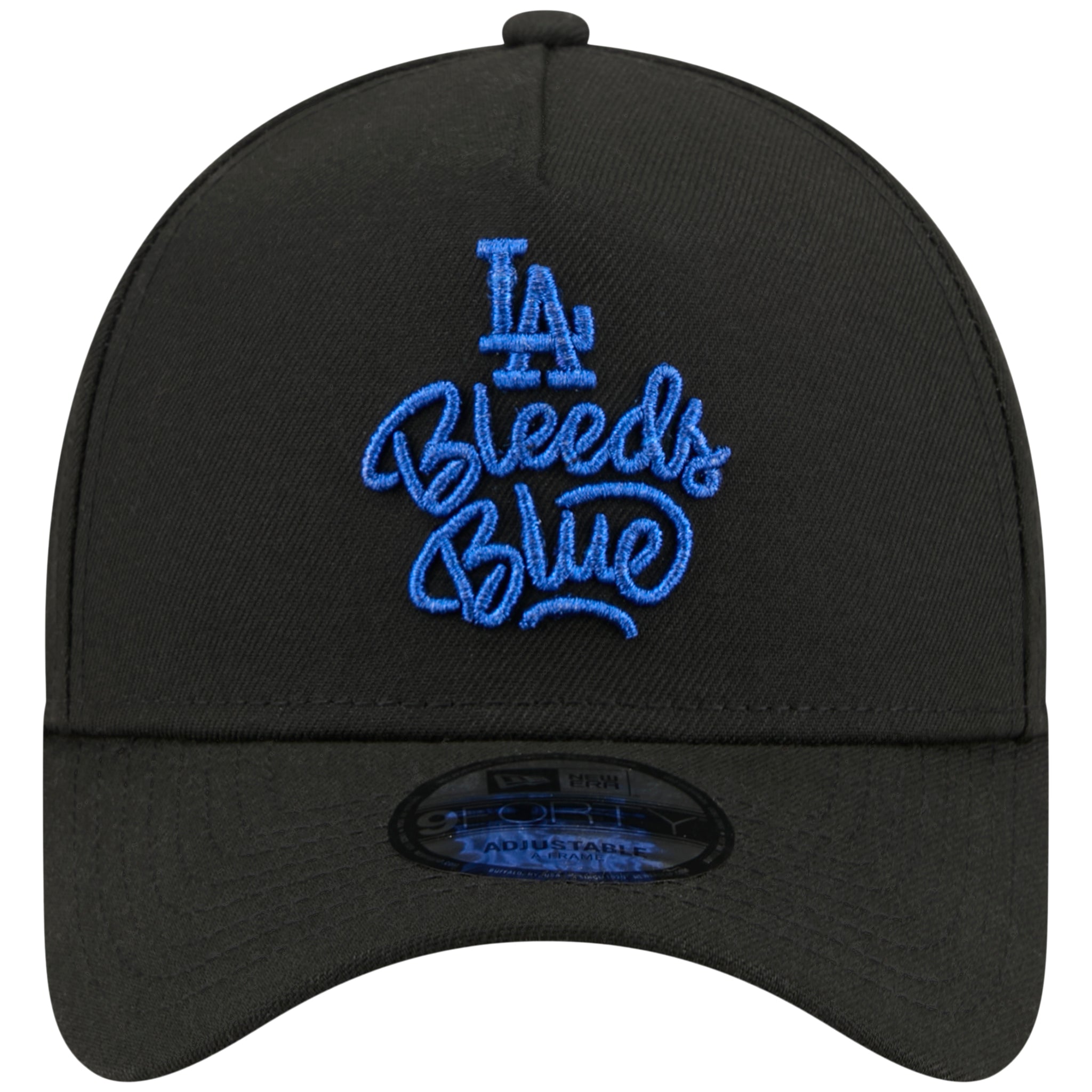 Los Angeles Dodgers Los Angeles Crown the City - Bleed Blue - Black/Black New Era 9FORTY