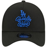 Los Angeles Dodgers Los Angeles Crown the City - Bleed Blue - Black/Black New Era 9FORTY