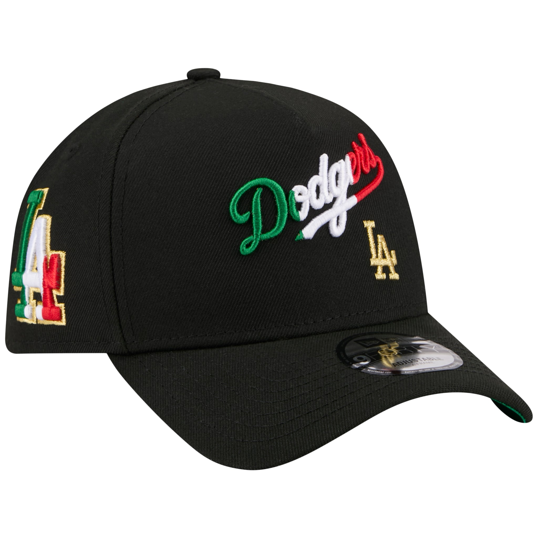 Los Angeles Dodgers Los Angeles Crown the City - MEX Script - Black/Black New Era 9FORTY