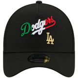 Los Angeles Dodgers Los Angeles Crown the City - MEX Script - Black/Black New Era 9FORTY