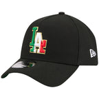 Los Angeles Dodgers Los Angeles Crown the City - MX Flag Fill - Black/Black New Era 9FORTY