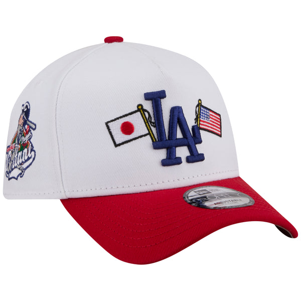 Los Angeles Dodgers Los Angeles Crown the City - JAPAN USA Flags