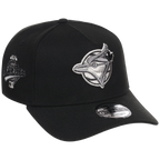 Toronto Blue Jays Toronto Crown the City - Liquid Titanium New Era 9FORTY (Black/Black)