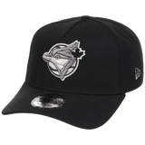 Toronto Blue Jays Toronto Crown the City - Liquid Titanium New Era 9FORTY (Black/Black)