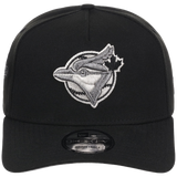 Toronto Blue Jays Toronto Crown the City - Liquid Titanium New Era 9FORTY (Black/Black)