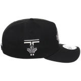 Toronto Blue Jays Toronto Crown the City - Liquid Titanium New Era 9FORTY (Black/Black)