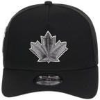 Toronto Blue Jays Toronto Crown the City - Liquid Titanium New Era 9FORTY (Black/Black)