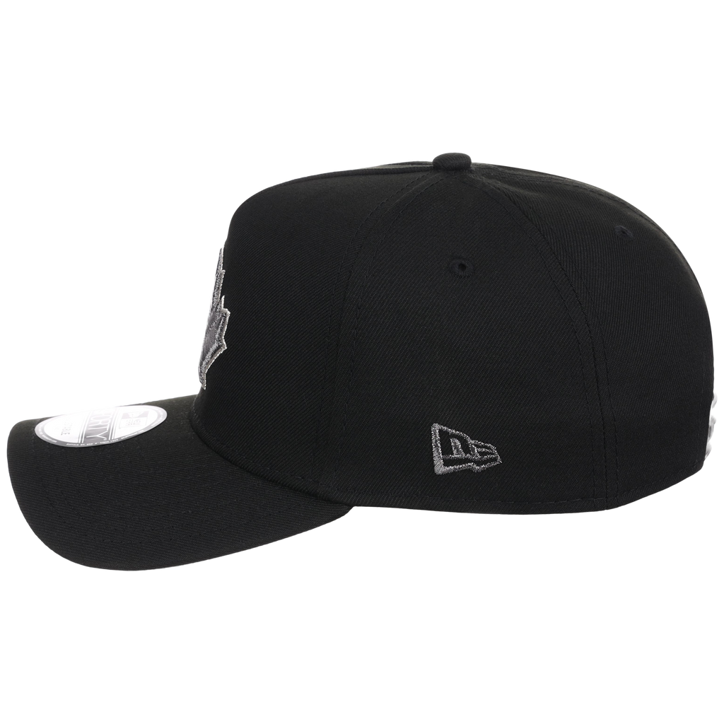 Toronto Blue Jays Toronto Crown the City - Liquid Titanium New Era 9FORTY (Black/Black)