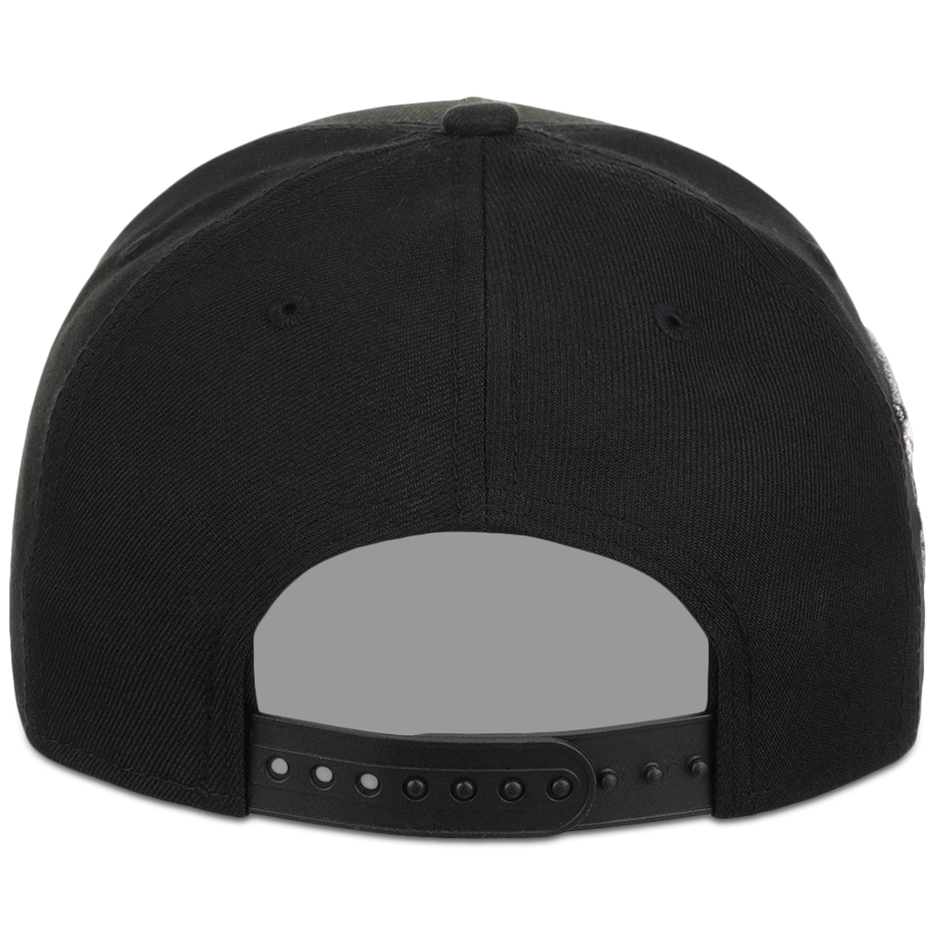 Toronto Blue Jays Toronto Crown the City - Liquid Titanium New Era 9FORTY (Black/Black)
