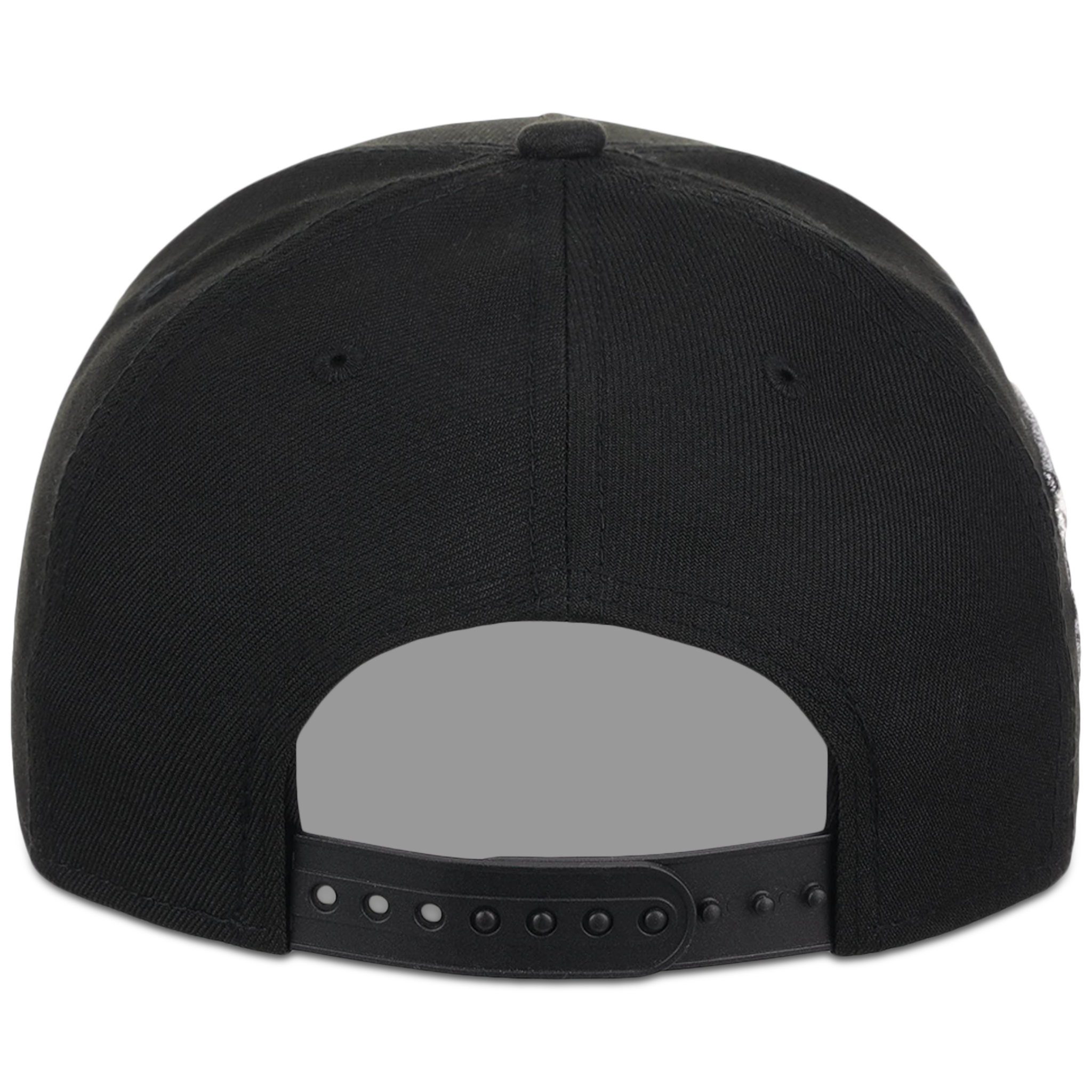 Toronto Blue Jays Toronto Crown the City - Liquid Titanium New Era 9FORTY (Black/Black)