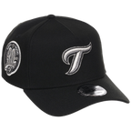 Toronto Blue Jays Toronto Crown the City - Liquid Titanium New Era 9FORTY (Black/Black)
