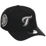 Toronto Blue Jays Toronto Crown the City - Liquid Titanium New Era 9FORTY (Black/Black)